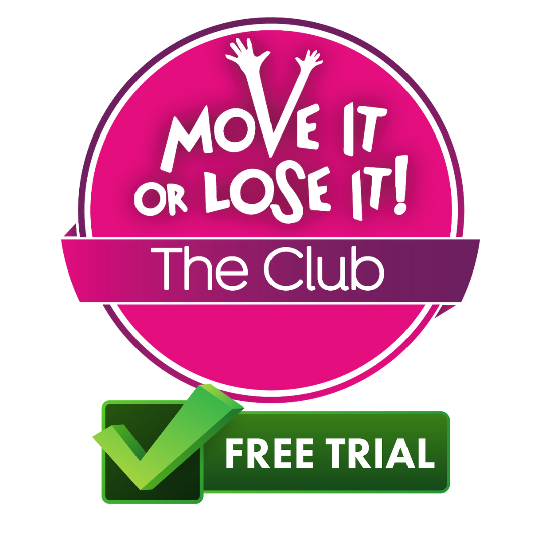 Move it or Lose it online club, exercise classes for older people, exercise for seniors