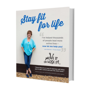 Stay Fit for Life book - exercise book for over 60s