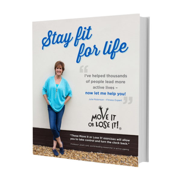 Stay Fit for Life book - exercise book for over 60s